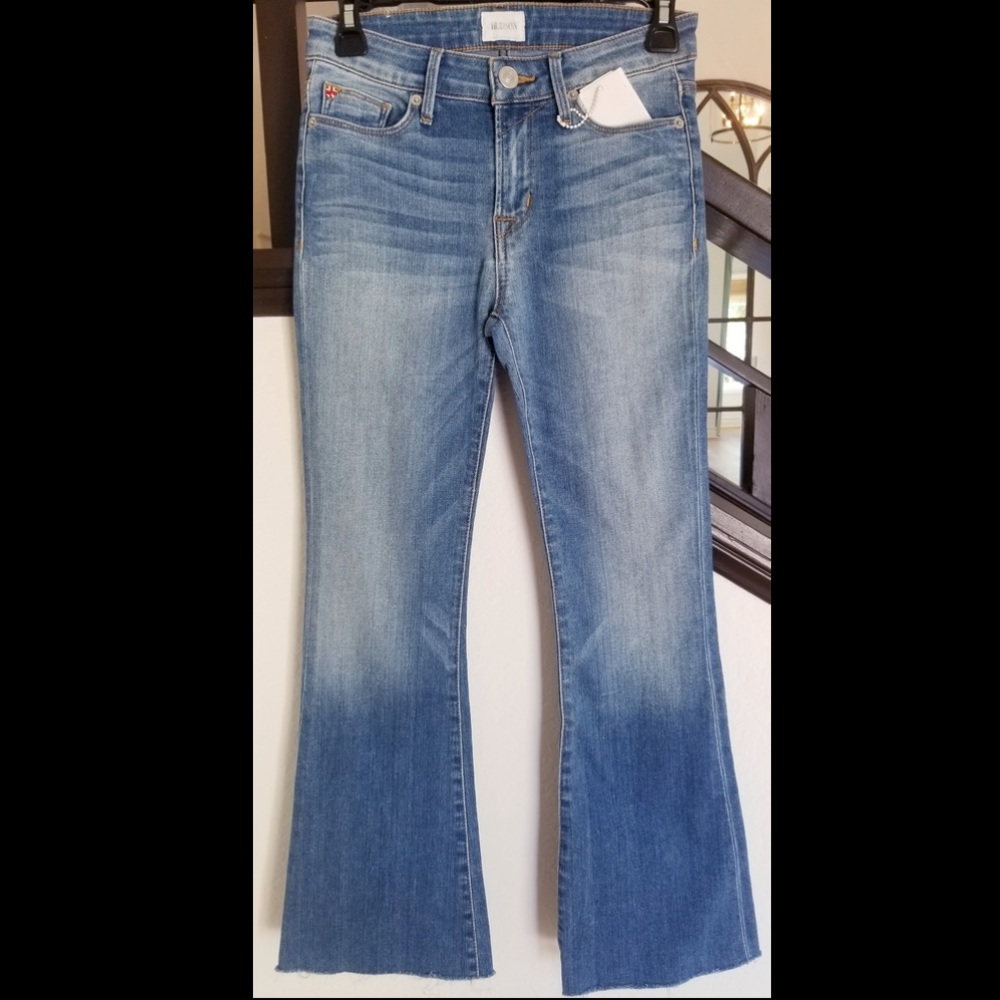 Hudson Crop Flare Jeans